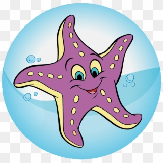 Starfish Mom & Tot - Clip Art Bintang Laut, HD Png Download - 2000x2000 ...